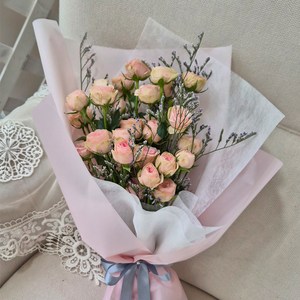 블뤼엔 생화 자나장미 꽃다발 S 30송이