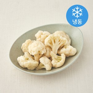 유기농 인증 간편 컬리플라워 (냉동), 500g, 1개
