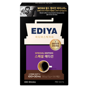 이디야 아메리카노 스페셜에디션 원두커피믹스, 1g, 130개입, 1개