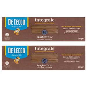 데체코 통밀 스파게티면, 500g, 2개