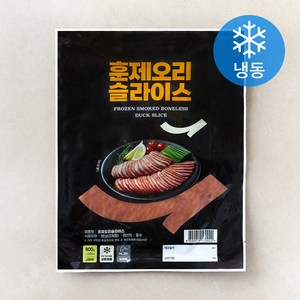 GAMI 훈제오리 슬라이스 (냉동), 800g, 1개