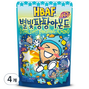 바프 별빛팡팡 아몬드, 190g, 4개