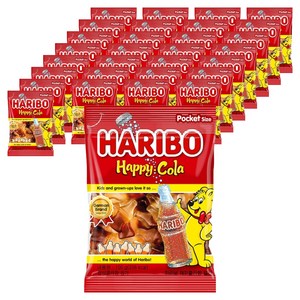 하리보 해피콜라향 젤리, 100g, 30개