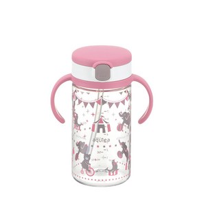 릿첼 AQ 스트로 머그 빨대컵, 320ml, 핑크, 1개