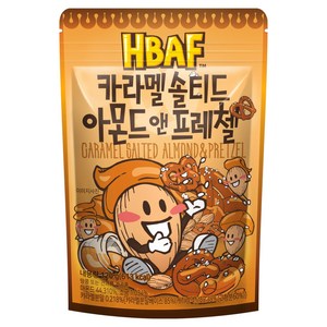 바프 카라멜 솔티드 아몬드 앤 프레첼, 120g, 1개
