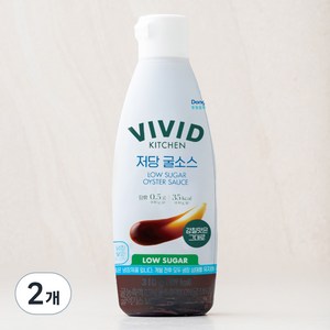비비드키친 저당 굴소스, 310g, 2개