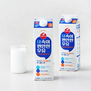 서울우유 내 속이 편안한 우유, 900ml, 2개