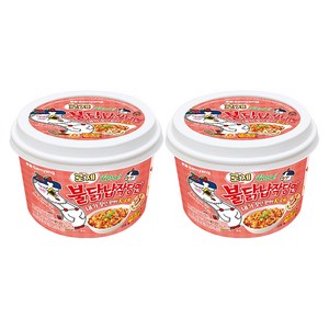 불닭 로제 납작 당면 169.4g, 2개