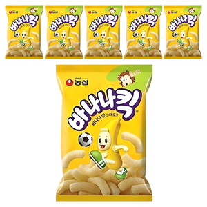 바나나킥, 75g, 6개