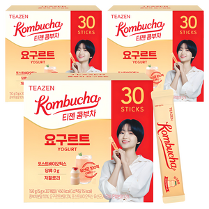 티젠 콤부차 요구르트, 5g, 30개입, 3개
