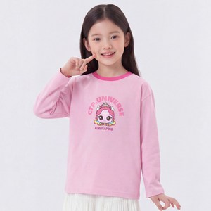 프리미에팜 여아용 캐치 티니핑 9부 긴팔 티셔츠