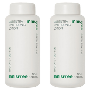 이니스프리 그린티 히알루론산 로션, 170ml, 2개