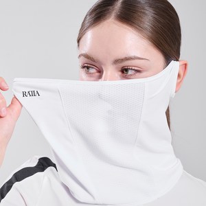 라티아 UV 자외선 차단 스포츠 골프 마스크, 여성용 FREE, 화이트, 1개