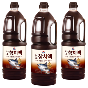 사조 참치액, 2.1kg, 3개