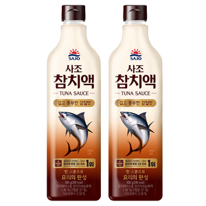 사조 참치액, 900g, 2개