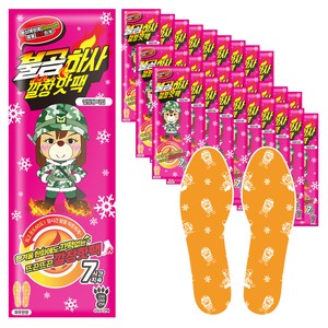 불곰하사 깔창핫팩 240mm, 30개