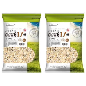 대구농산 국산 혼합 17곡, 4kg, 2개