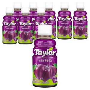 테일러 푸룬주스, 180ml, 9개