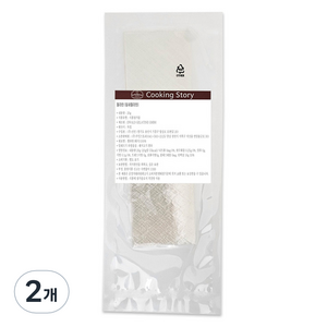 쿠킹스토리 잎새 젤라틴, 20g, 2개