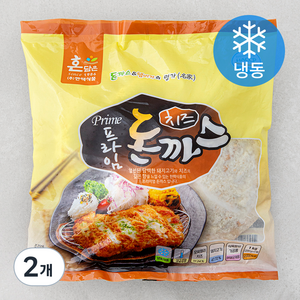 한맥 프라임 치즈 돈까스 5개입 (냉동), 1kg, 2개