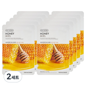 더페이스샵 갈아만든 마스크팩 꿀, 1개입, 2세트