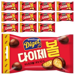 다이제 초코볼, 42g, 12개