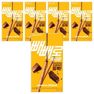 빼빼로 초코필드, 53g, 5개