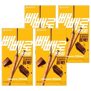 빼빼로 초코필드, 53g, 4개