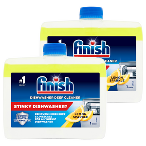 피니시 식기세척기 세정제 레몬, 250ml, 2개