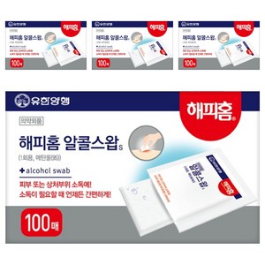 해피홈 알콜 스왑, 100개입, 4개