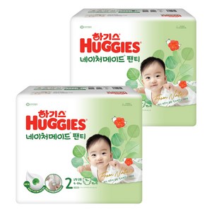 하기스 2024 네이처메이드 팬티형 기저귀 남여공용, 2단계, 152매