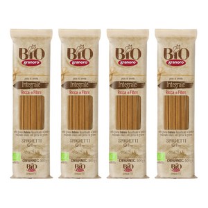 그라노로 유기농 통밀 스파게티, 500g, 4개
