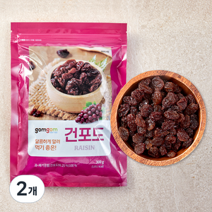 곰곰 건포도, 300g, 2개