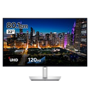 델 4K UHD IPS 피벗 120Hz 울트라샤프 모니터 Black