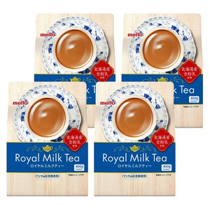 메이토 로얄 밀크티 분말, 400g, 4개