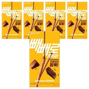 빼빼로 초코필드, 53g, 5개