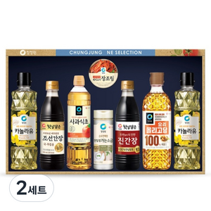 청정원 행복 2호 오일세트, 2세트