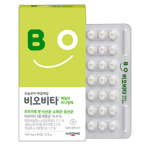 비오비타 패밀리 미니정제 유산균, 84정, 1개