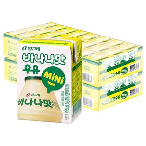 바나나맛우유 키즈, 120ml, 48개