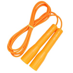 제이에프로프 어린이 스피드 줄넘기, 주황색, 손잡이 13cm x..., 1개