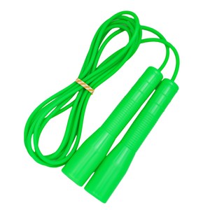 제이에프로프 어린이 스피드 줄넘기, 초록색, 손잡이 13cm x..., 1개