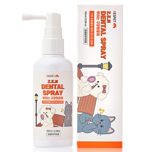 리스펫랩 반려동물 뿌리는 치약 구강청결제, 100ml, 1개