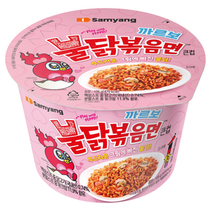 불닭볶음면 까르보 큰컵 105g, 1개