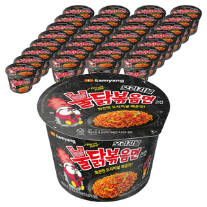 불닭볶음면 큰컵 105g, 30개