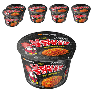 불닭볶음면 큰컵 105g, 6개