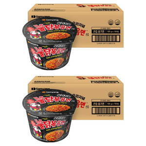 불닭볶음면 큰컵 105g, 32개