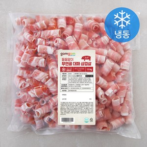 곰곰 돌돌말이 무연골 대패 삼겹살 (냉동), 1.5kg, 1개