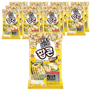 삼육오점이사 사조 전자레인지용 팝콘 버터맛, 70g, 12개