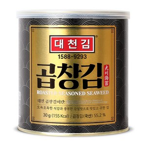 대천김 곱창김 캔, 30g, 1개