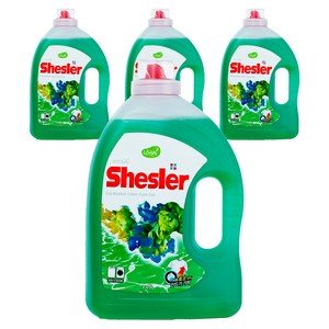 쉬슬러 액체세제 유칼립투스 본품, 3.05L, 4개